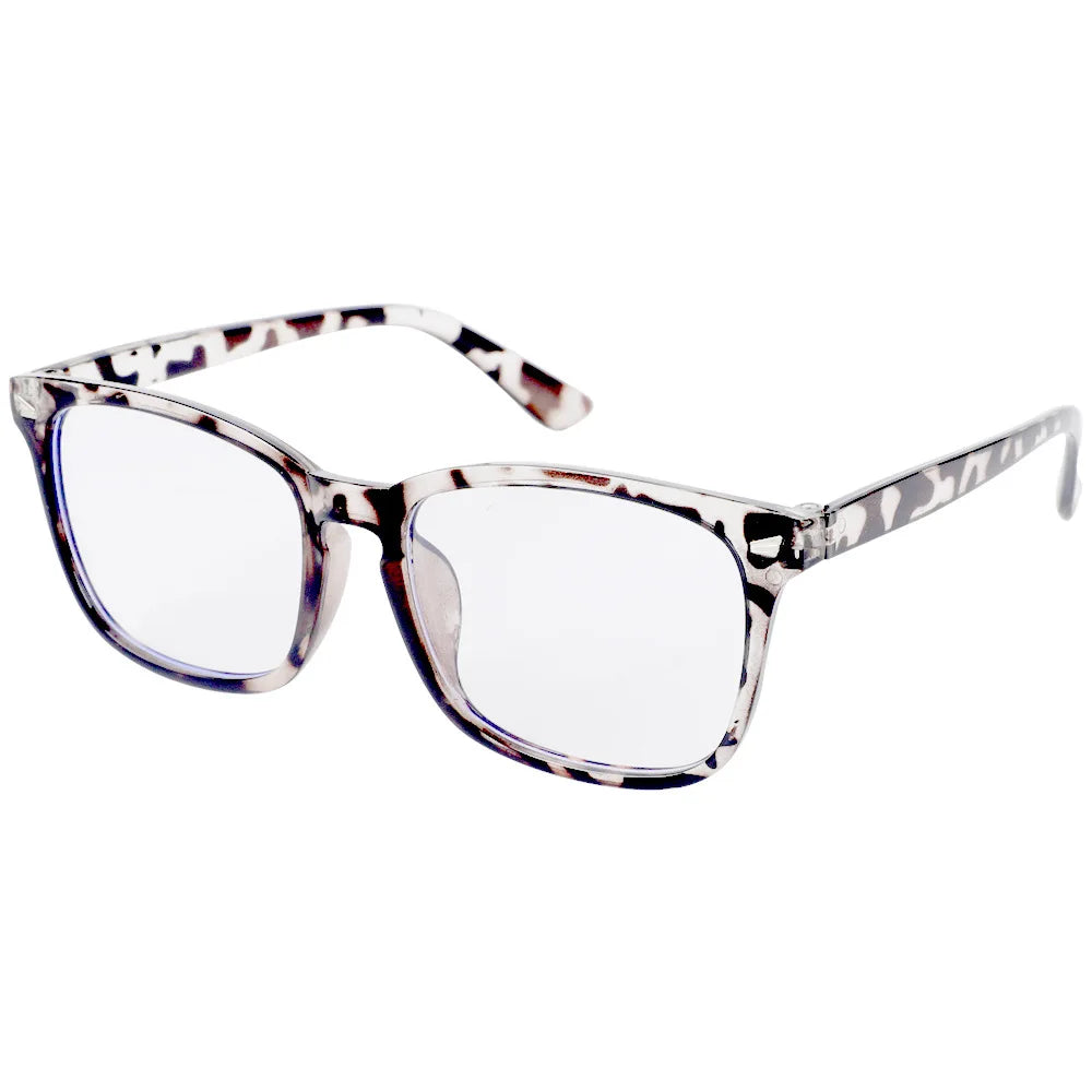 Blue Light Blocking Glasses – Square Frame Anti-Blue Ray Eyewear for Gaming & Screen Use