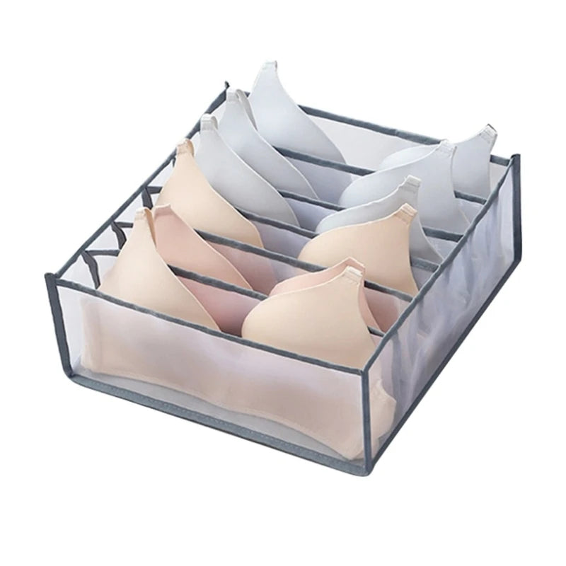 Foldable Underwear & Closet Organizer Box – 6 to 24 Cell Grid