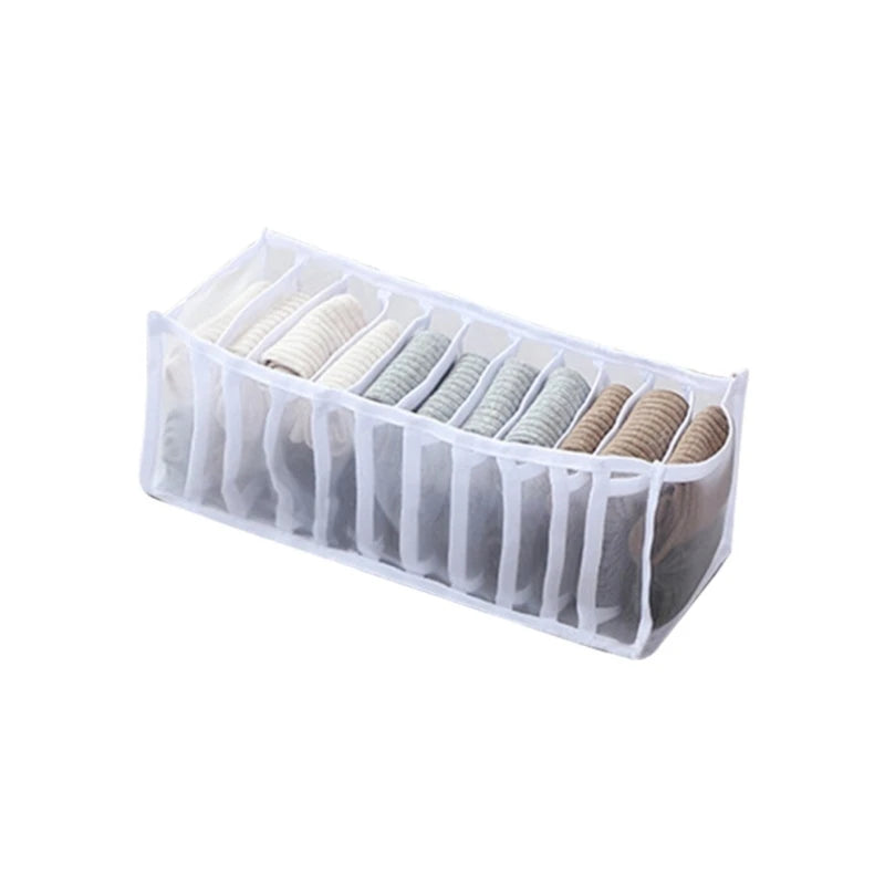 Foldable Underwear & Closet Organizer Box – 6 to 24 Cell Grid