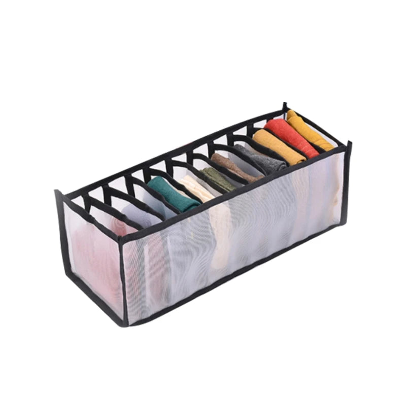 Foldable Underwear & Closet Organizer Box – 6 to 24 Cell Grid