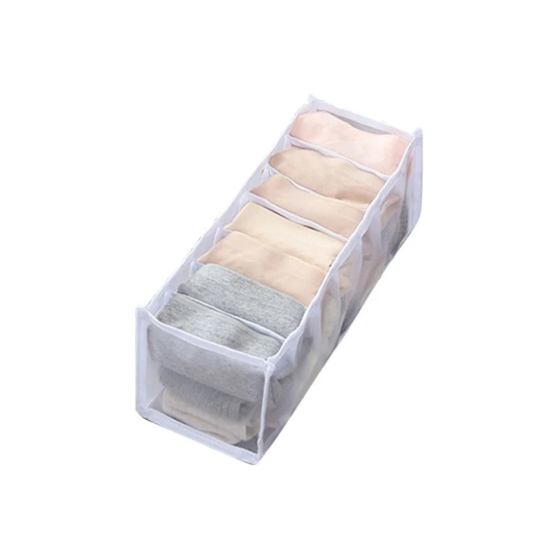 Foldable Underwear & Closet Organizer Box – 6 to 24 Cell Grid