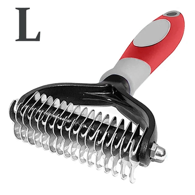 Dog & Cat Grooming Brush – Removes Loose Hair & Undercoat