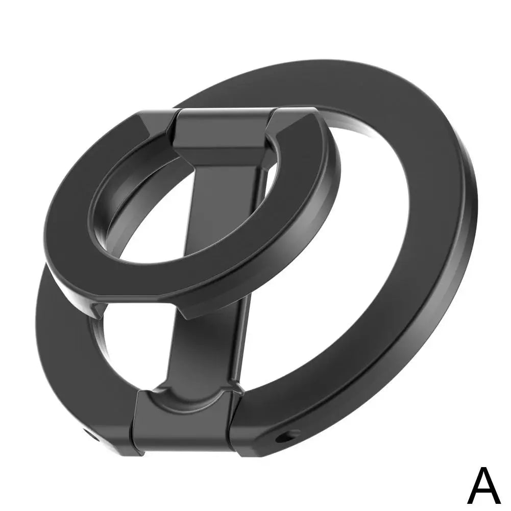 Xrea Double-Sided Magnetic Phone Holder – Metal Desktop Stand Compatible with MagSafe