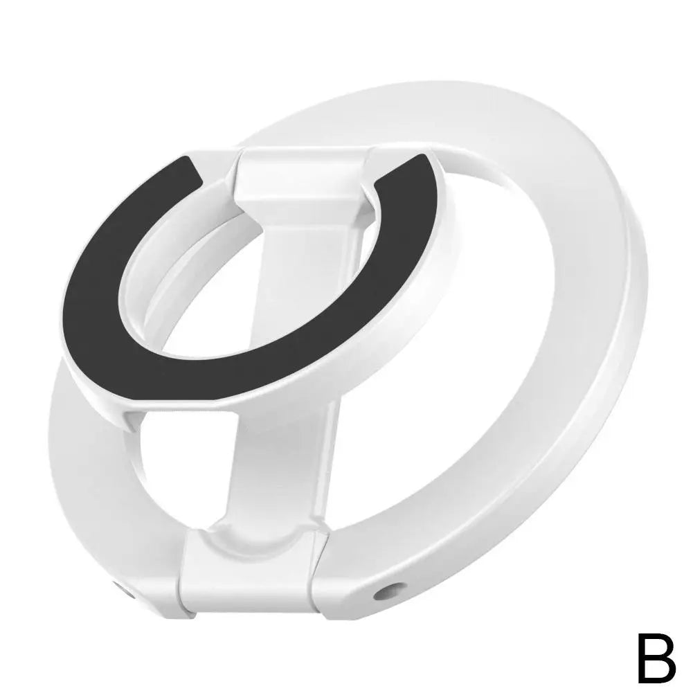Xrea Double-Sided Magnetic Phone Holder – Metal Desktop Stand Compatible with MagSafe