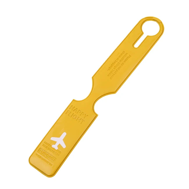 ID Name Address Identification Tag Cute Luggage Tag With Luggage Luggage Tag Airplane PVC Accessories