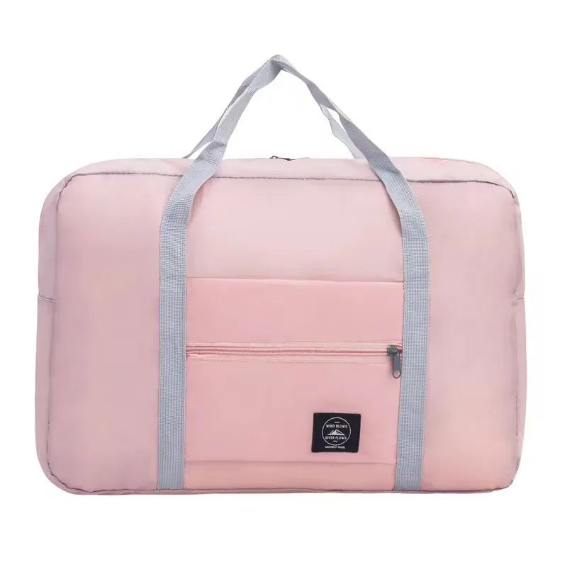2-Piece Folding Travel Bag Set – Carry-On, Gym, Overnight