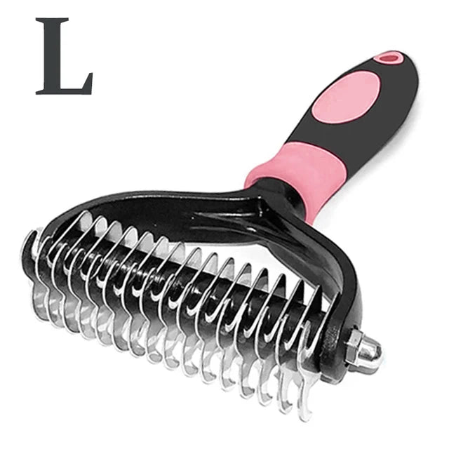 Dog & Cat Grooming Brush – Removes Loose Hair & Undercoat