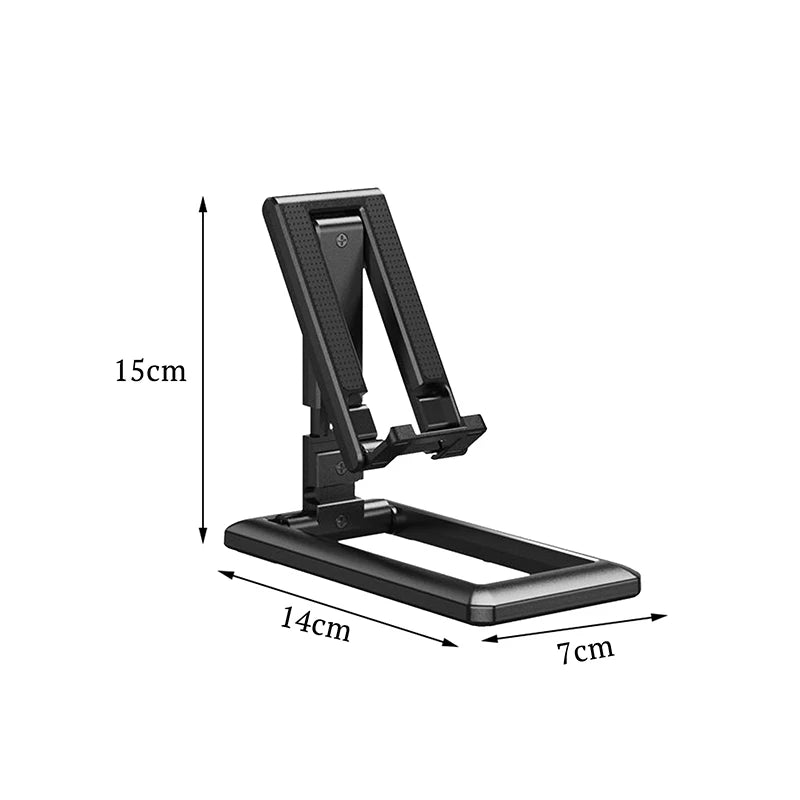 Universal Foldable Phone Stand – Adjustable Desktop Holder for iPhone, Samsung, Huawei & More
