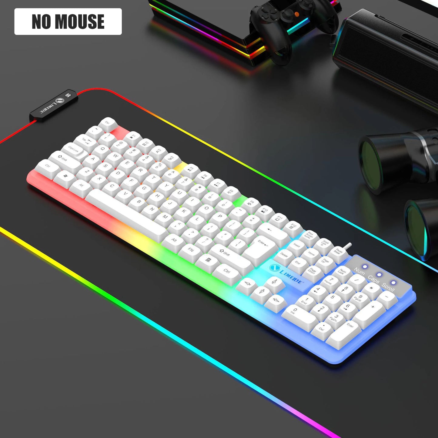GTX350 LED Keyboard + Mouse Kit – LIMEIDE USB Combo