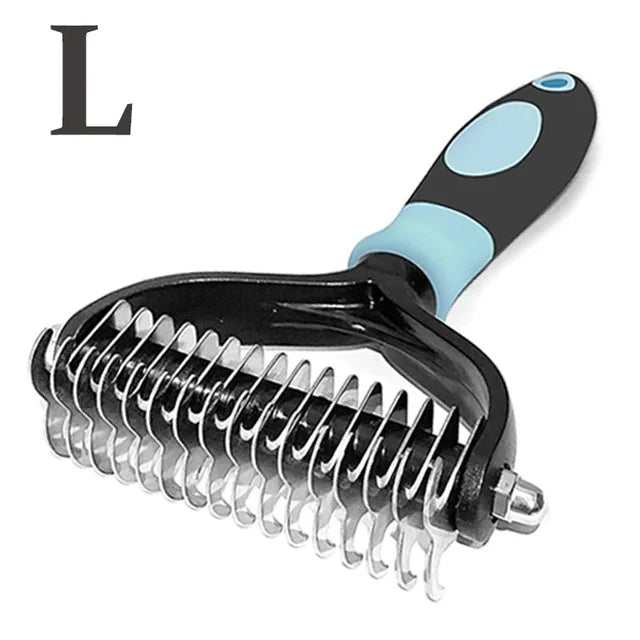 Dog & Cat Grooming Brush – Removes Loose Hair & Undercoat
