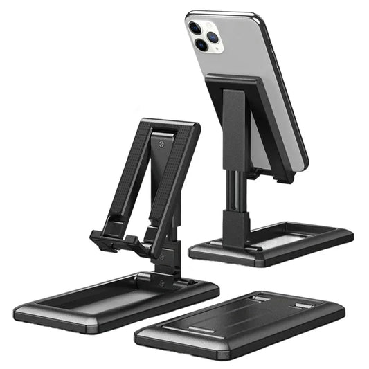 Universal Foldable Phone Stand – Adjustable Desktop Holder for iPhone, Samsung, Huawei & More