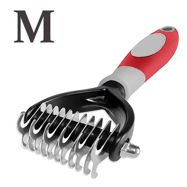 Dog & Cat Grooming Brush – Removes Loose Hair & Undercoat