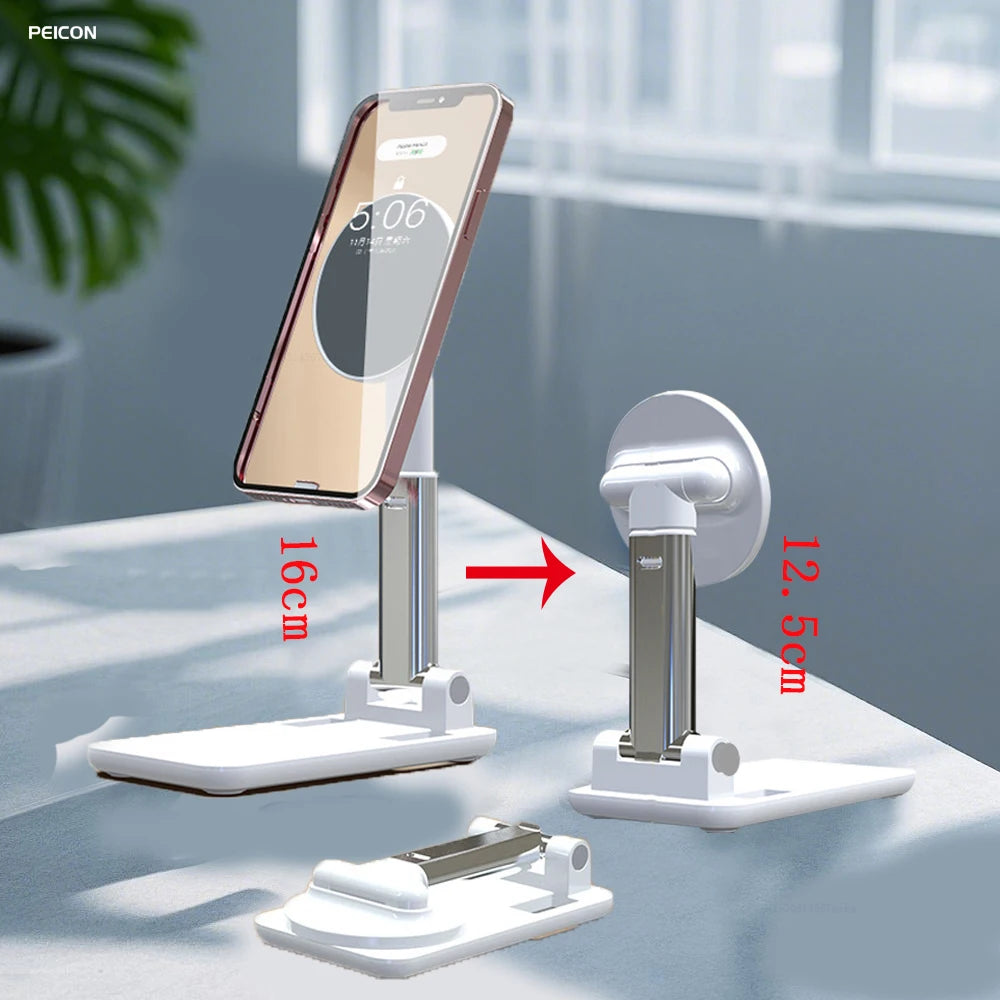 Magnetic Foldable Phone Stand – Adjustable Desktop Holder for Smartphones & Tablets