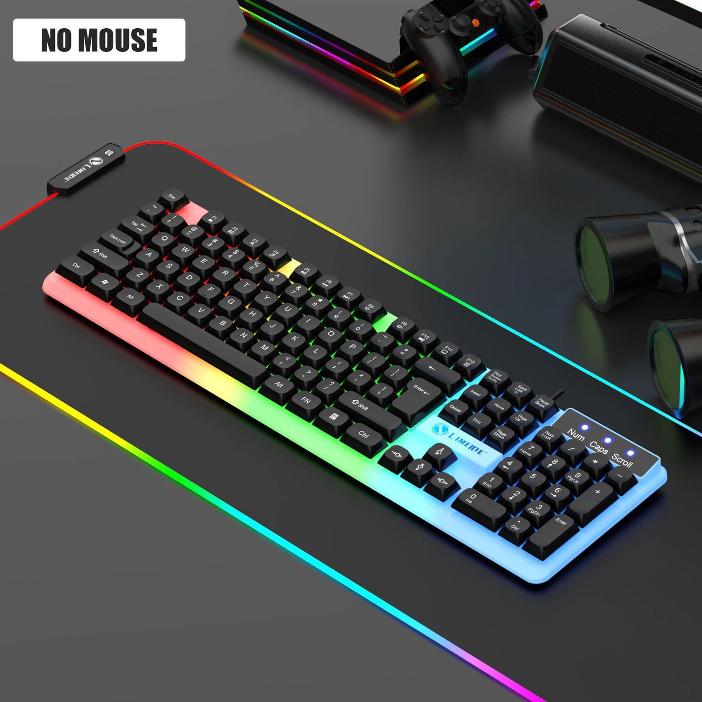 GTX350 LED Keyboard + Mouse Kit – LIMEIDE USB Combo