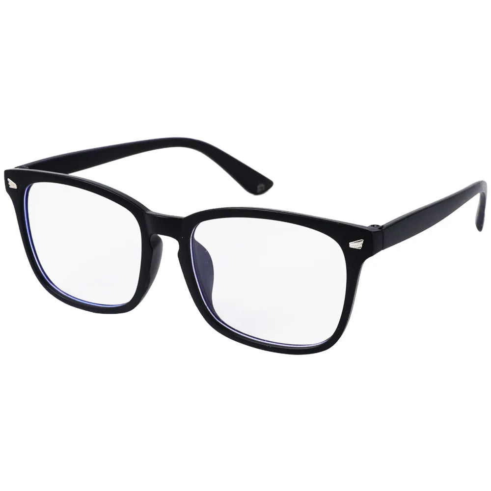 Blue Light Blocking Glasses – Square Frame Anti-Blue Ray Eyewear for Gaming & Screen Use